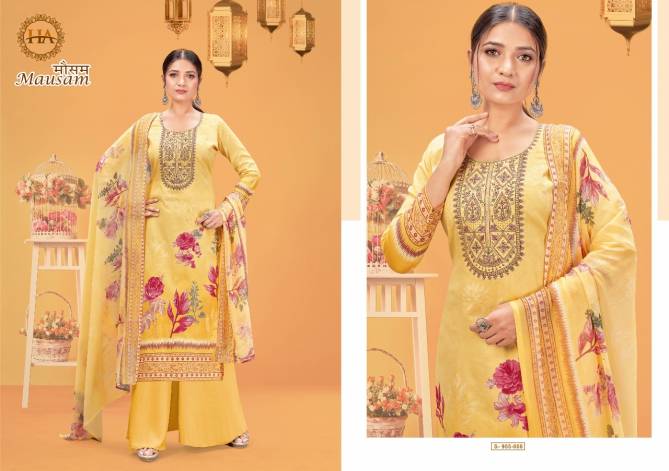 Harshit Mausam Casual Daily Wear Printed Jam Cotton Dress Material Collection